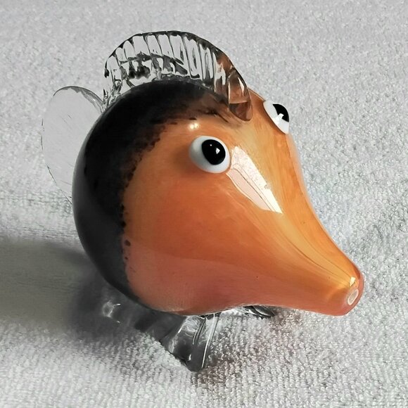 2 for 1 Mint Vintage 5 1/2" Tall Handblown & Handcrafted Fish!! - Picture 2 of 5